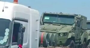 Российские бронеавтомобили заметили в Эфиопии