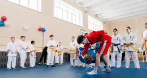 В кировградской школе оборудовали зал для занятий самбо и дзюдо (ФОТО)