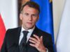 Президент Макрон выступил с гневной речью, в которой вновь заговорил о «терроре против мирного населения»