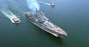 Sоhu: российский военный корабль ворвался на учения НАТО