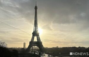Эйфелева башня увеличилась на 10 см из за аномальной жары
