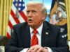 Трамп заявил о возможном возвращении нефтяных санкций против России Трамп заявил о возможном возвращении нефтяных санкций против России