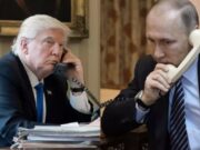 Трамп уговаривает Путина «остановиться» Трамп уговаривает Путина «остановиться»