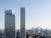 В жилом комплексе TATE начались фасадные работы