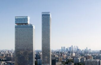 В жилом комплексе TATE начались фасадные работы