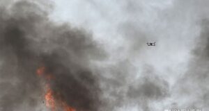 Из за падения обломков БПЛА на Ильском НПЗ произошел пожар: пострадали шестеро человек