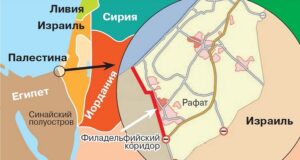 Израиль захватывает Филадельфийский коридор