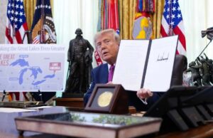 Трамп переименовал озеро Онтарио в озеро Америка