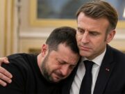 «В общем… нет, но вы держитесь»: Макрон отреагировал на ночную атаку России по Киеву сочувствием  