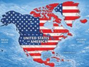 Трамп опубликовал карту с «расширенной» территорией США Трамп опубликовал карту с «расширенной» территорией США